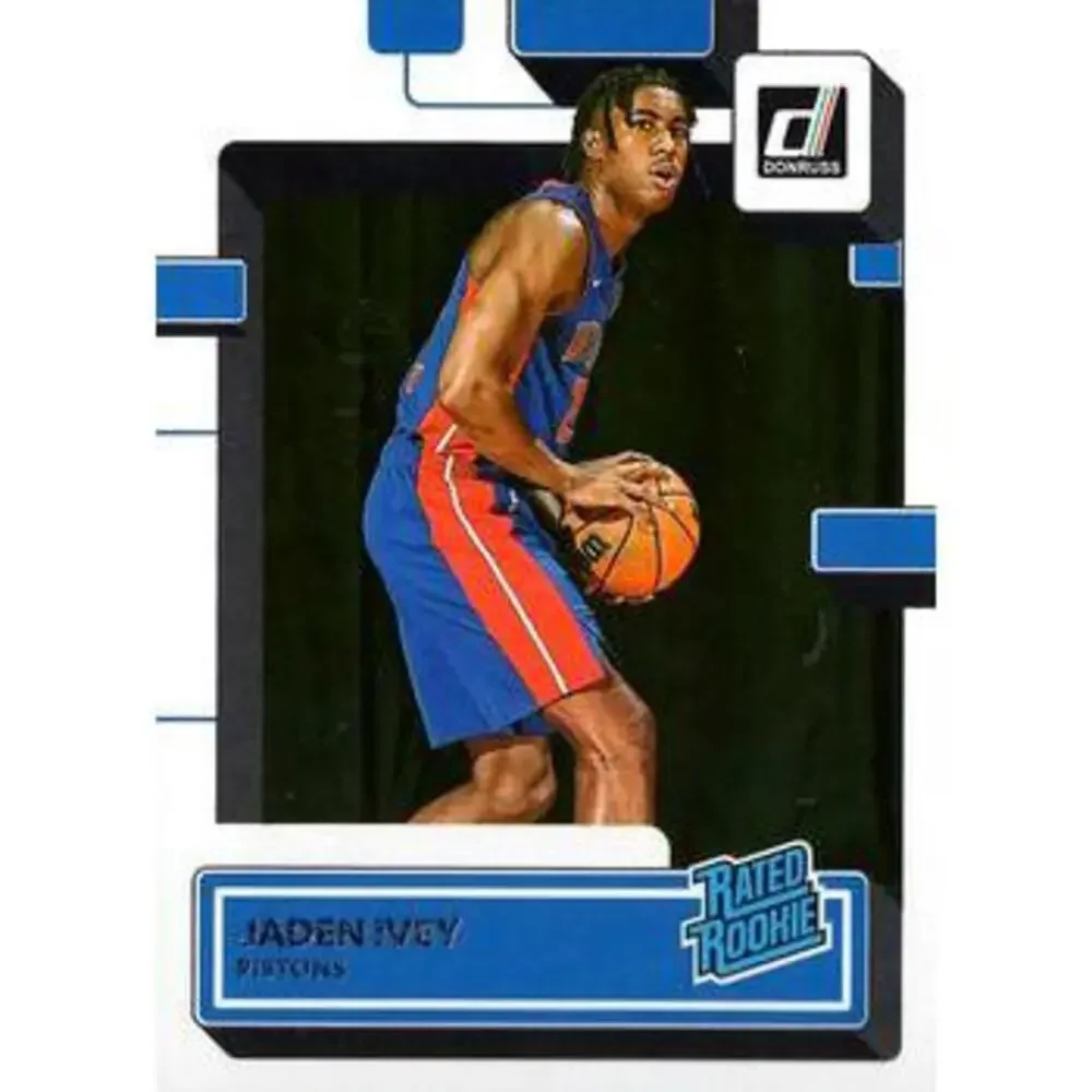 2022-23 Panini Donruss Jaden Ivey Rookie 205 Detroit Pistons